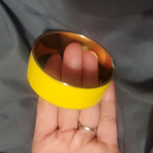 J Crew Yellow/Mustard Bangle - Picture 3 of 3
